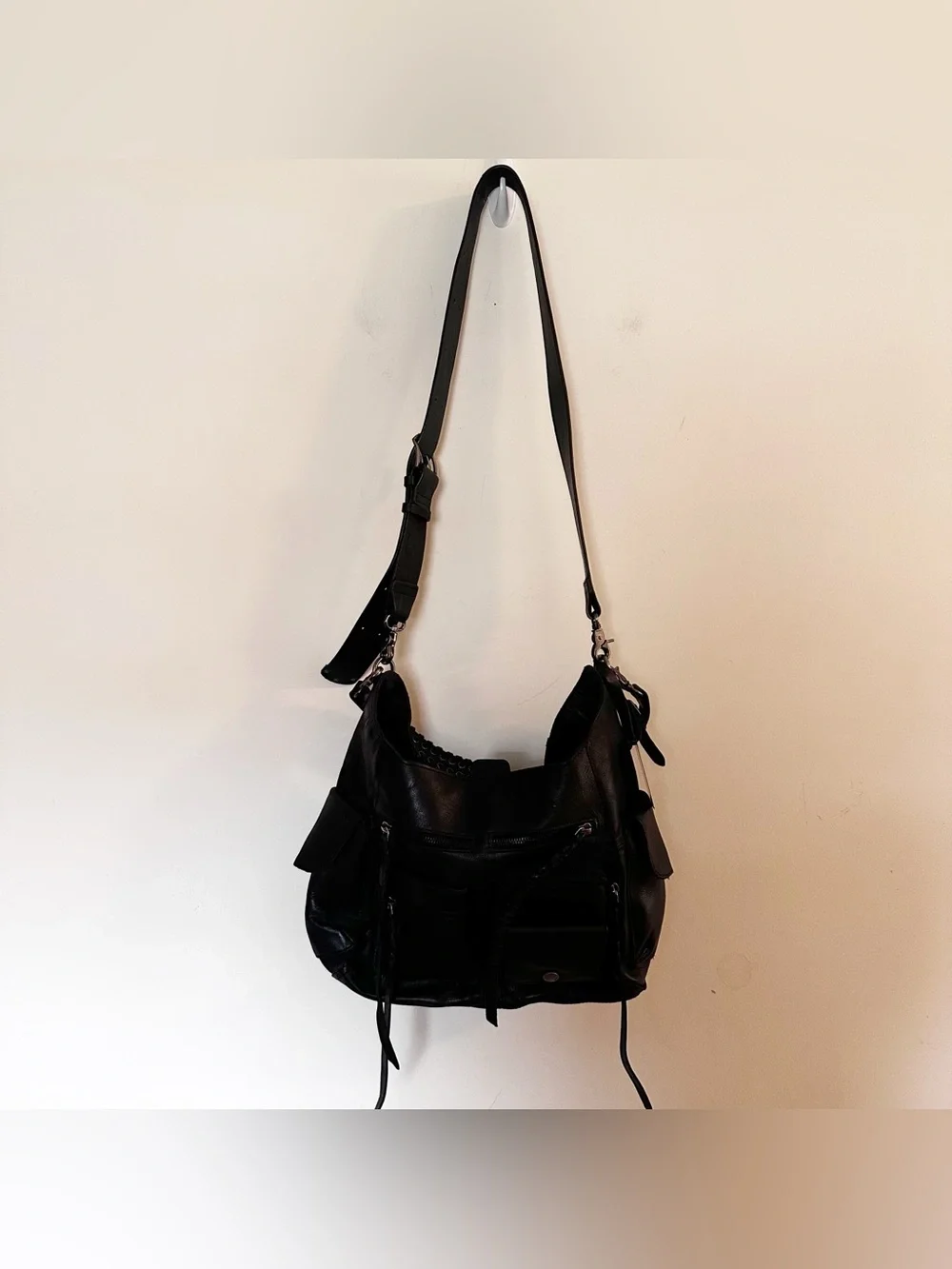 Free People We The Free Ledger Leather Bag - Picture 7 of 15